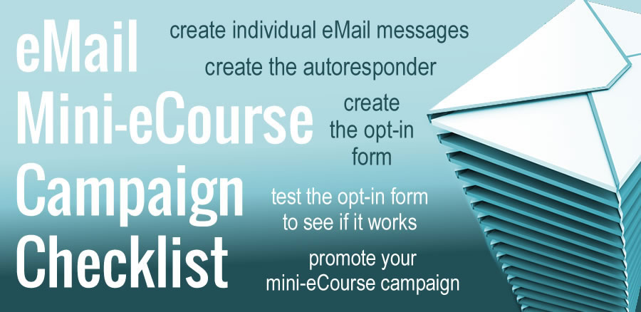 eMail Mini-eCourse/Campaign Checklist